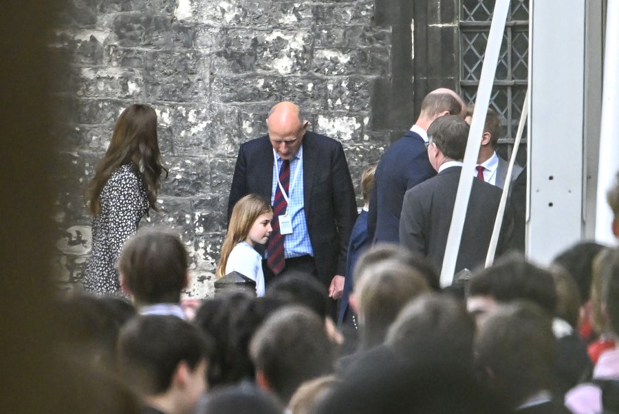 princess charlotte Prince William and Princess Kate Bring Their Kids to King Charles III's Coronation Rehearsal