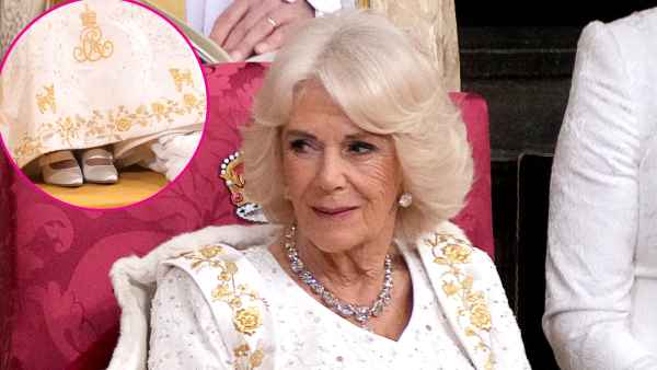 Queen Camilla's Coronation Gown Features a Sweet Tribute to Her and King Charles III's Dogs