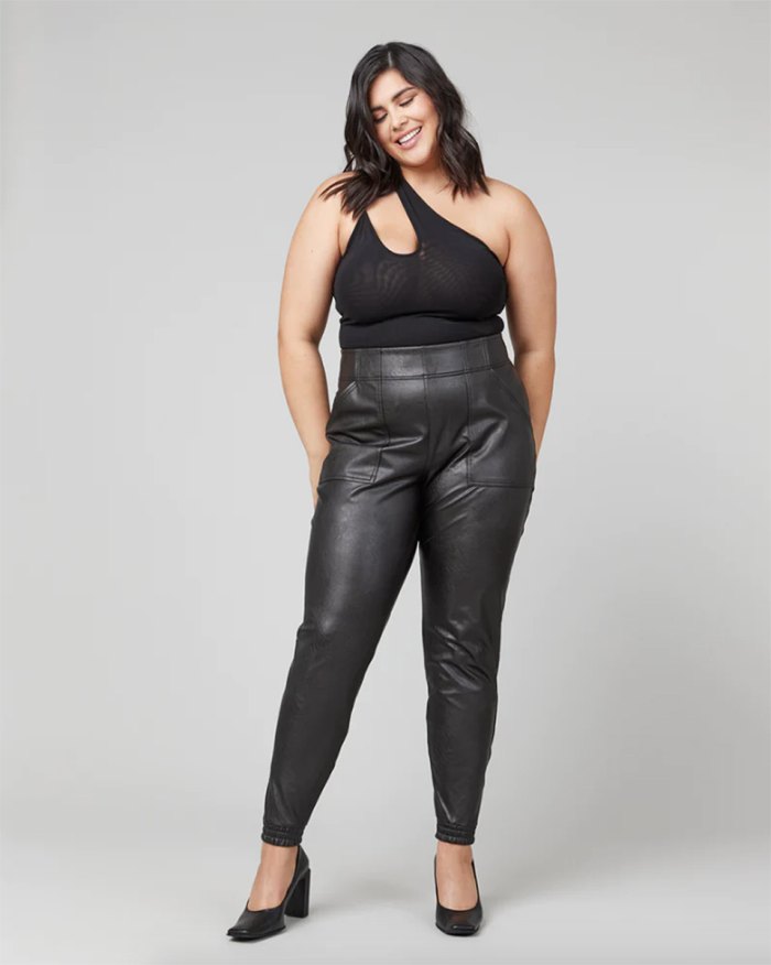 spanx-early-memorial-day-sale-faux-leather-joggers