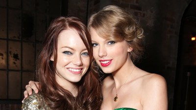Feature Taylor Swift and Emma Stone's Best Friendship Moments Over the Years: Movie Premieres, Awards Shows and More