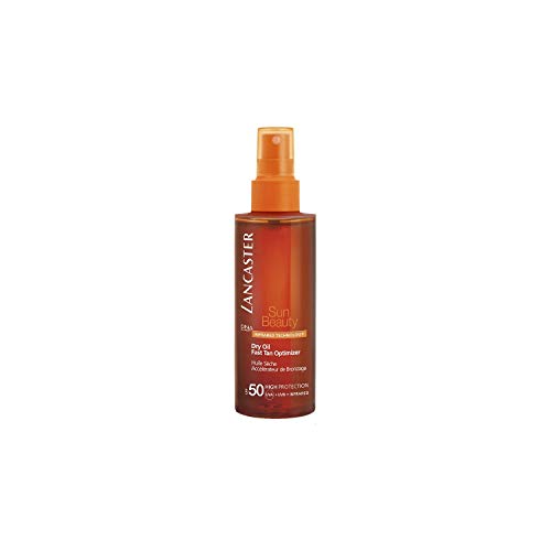 Lancaster Sun Beauty Dry Oil Fast Tan Optimizer SPF 50, 5 Ounce