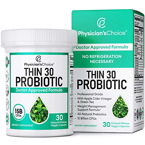 7 Best Appetite Suppressants for Weight Loss on Amazon 6 Physician's CHOICE Probiotics for Weight Management & Bloating- 6 Probiotic Strains - ACV - Green Tea & Cayenne - Supports Metabolism & Gut Health - Weight Management for Women & Men - 30 ct