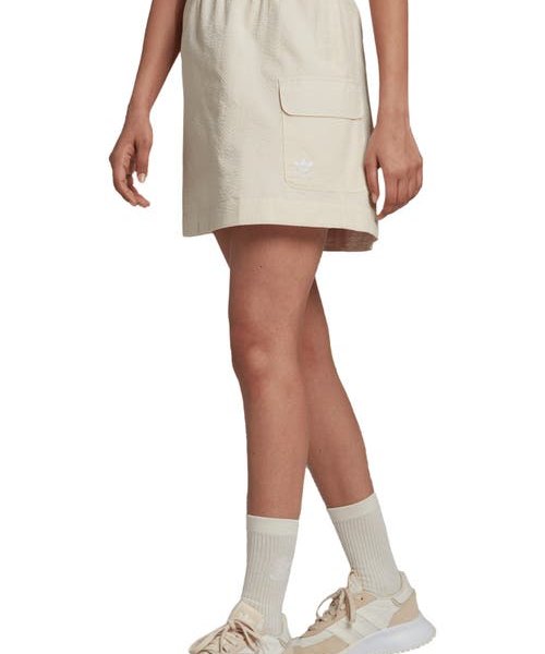 adidas Adicolor Classics Poplin Tennis Skirt in Wonder White at Nordstrom, Size X-Large