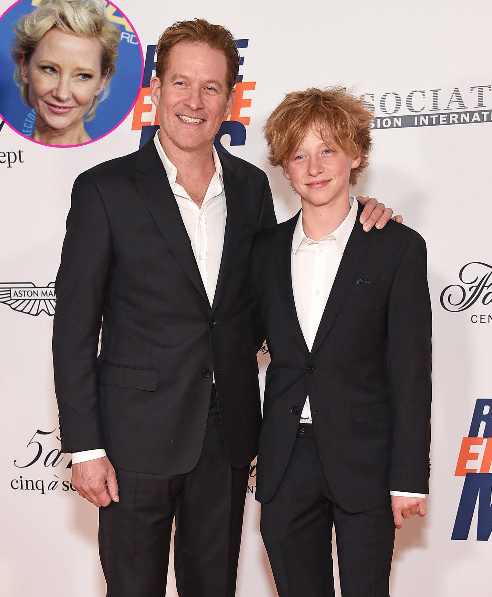 Anne Heches Son Atlas Joins Dad James Tupper on Red Carpet