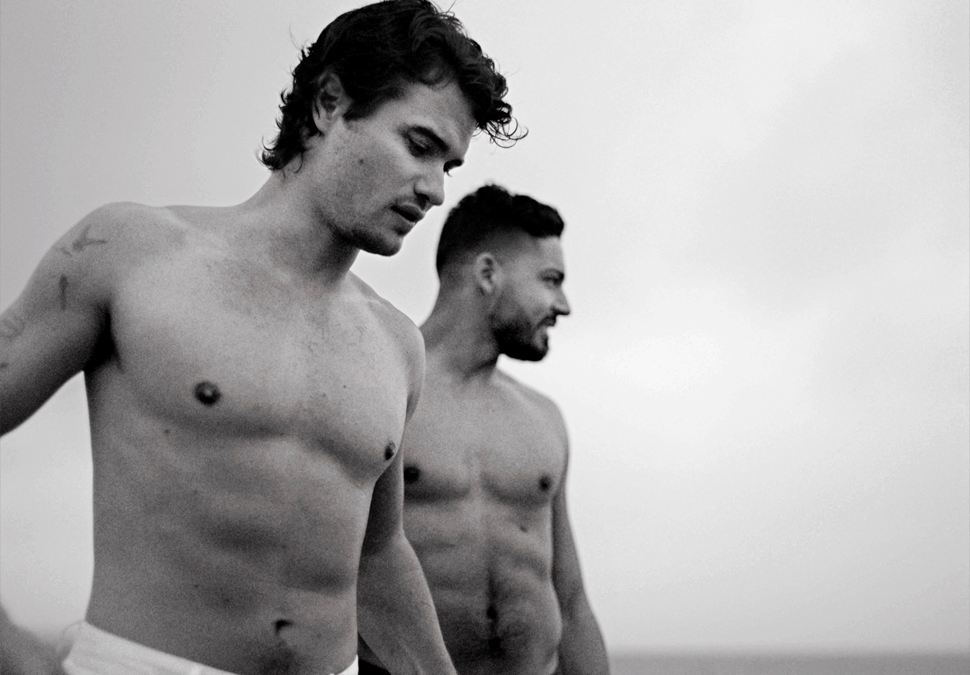Unveiling the Sizzling Sensations: Lukas Gage, Chase Stokes, and More Heat Up the Armani Acqua di Gio Ad with Shirtless Glamour!