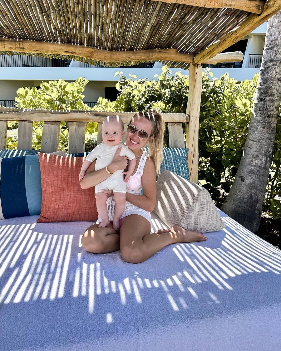 Brittany Mahomes Instagram Inside Patrick Mahomes and Brittany Matthews Family Vacation 9