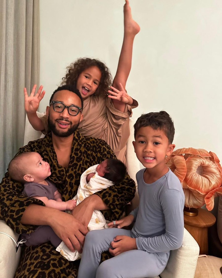 Chrissy Teigen and John Legend’s Family Album: Their Sweetest Moments With Kids Luna, Miles and Esti