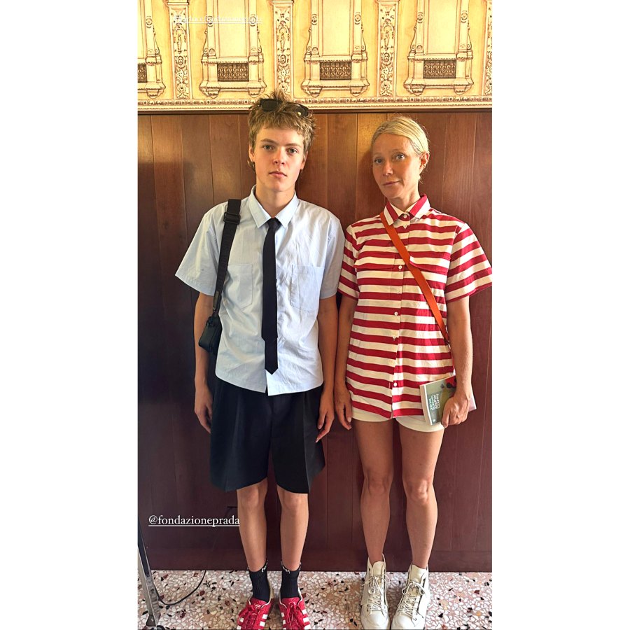 Gwyneth Paltrow's 17-Year-Old Son Moses Is a Spitting Image of Dad Chis Martin in New Photo
