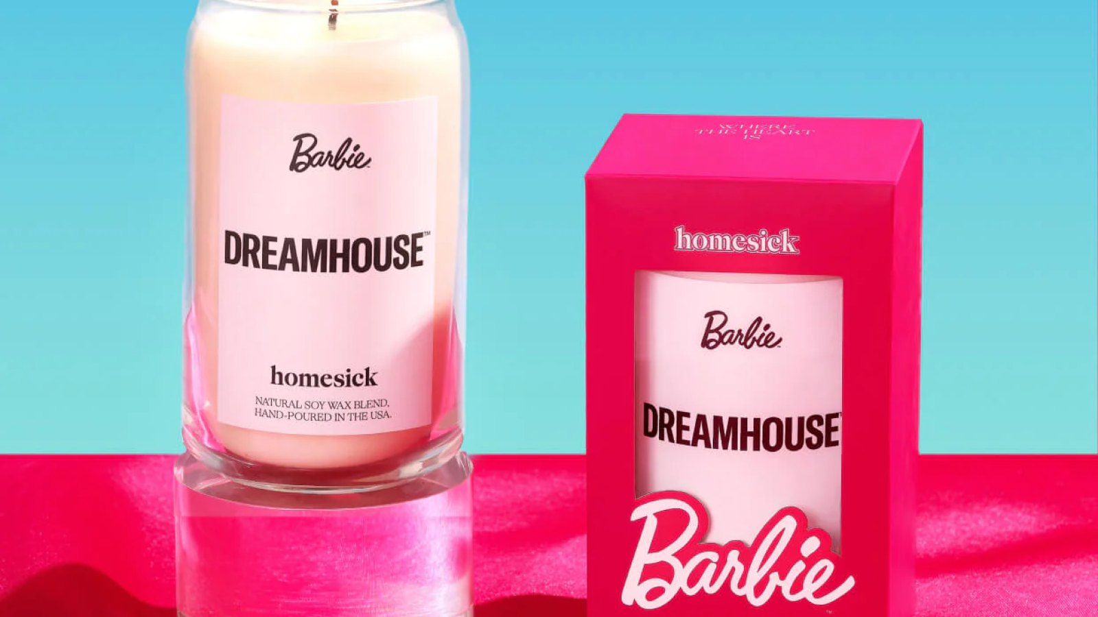 Barbie Dreamhouse candle