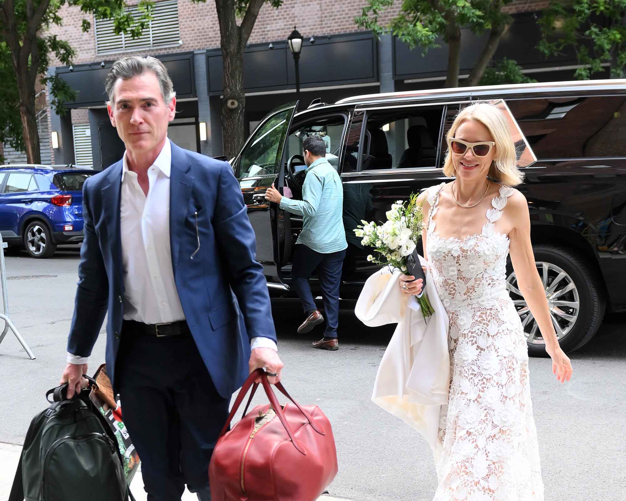 Jack Watts Wedding Taylor Swift's Blue Lace Dress From Jack Antonoff