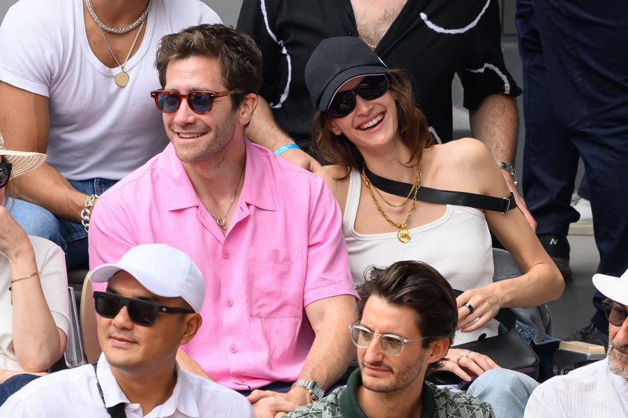 Jake Gyllenhaal Makes Rare Appearance With Girlfriend Jeanne Cadieu at French Open