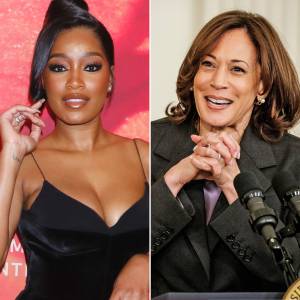 Keke Palmer Gets Vice President Kamala Harris to Reveal How She Achieves Her Bouncy Silk Press