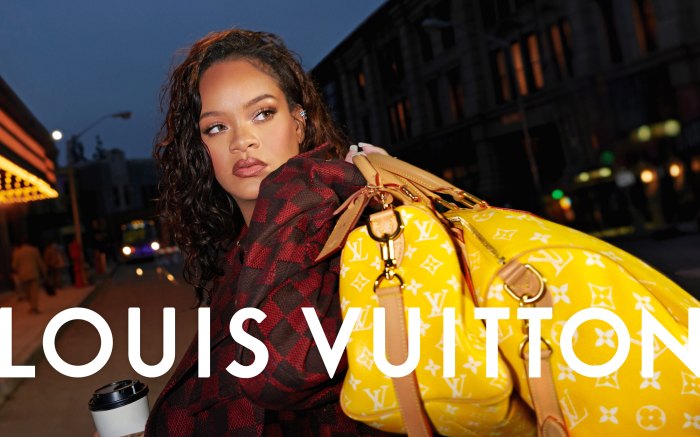 Pregnant Rihanna Stars in Pharrell’s First Louis Vuitton Ad