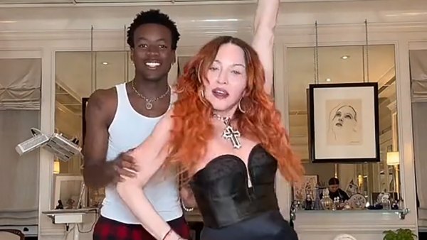 Madonna Shares Rare Video of Herself Dancing With 17-Year-Old Son David