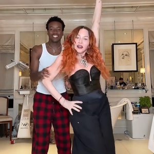 Madonna Shares Rare Video of Herself Dancing With 17-Year-Old Son David