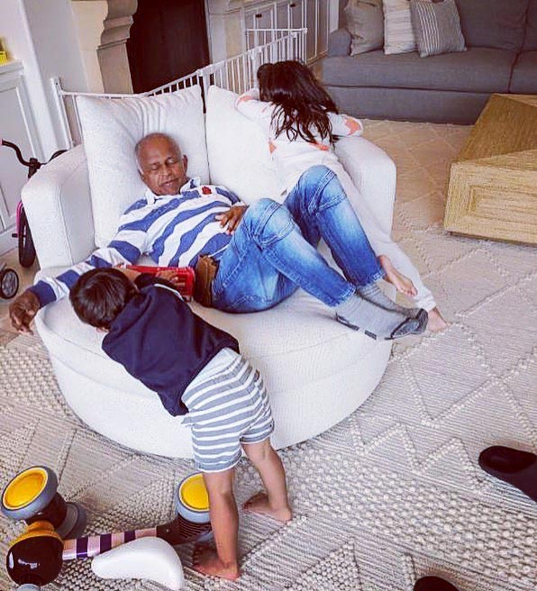 Mindy-Kaling-shares-rare-photos-of-her-2-kids-on-Father's Day-tribute-to-their-grandpa---the-role-he-was-born-to-play- -- 532Promo-537