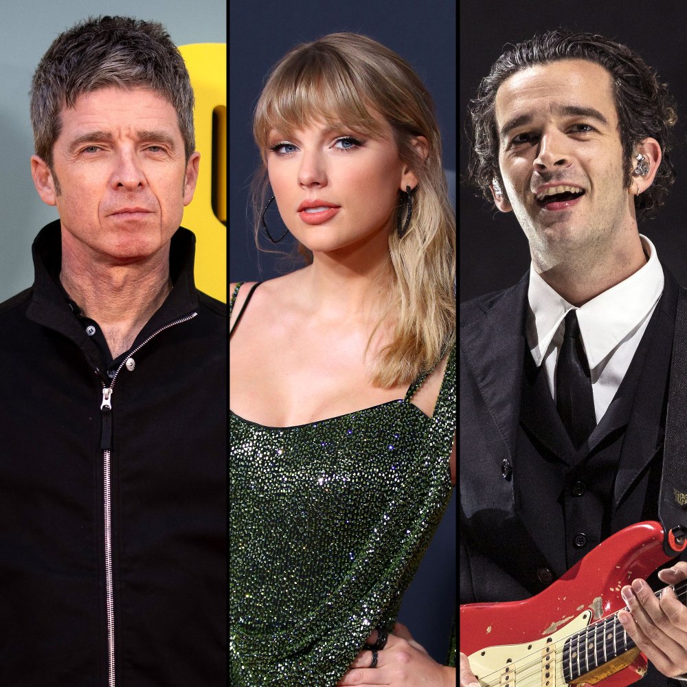 Noel Gallagher Jokingly Takes Credit for Taylor Swift and Matty Healy's Split Amid Feud: 'Serves Him Right'