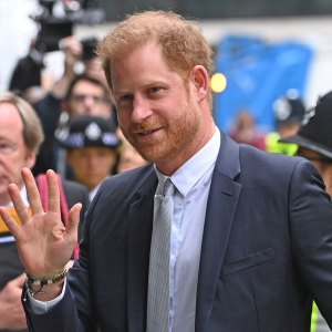 Prince Harry Is All Smiles Leaving Phone Hacking Trial