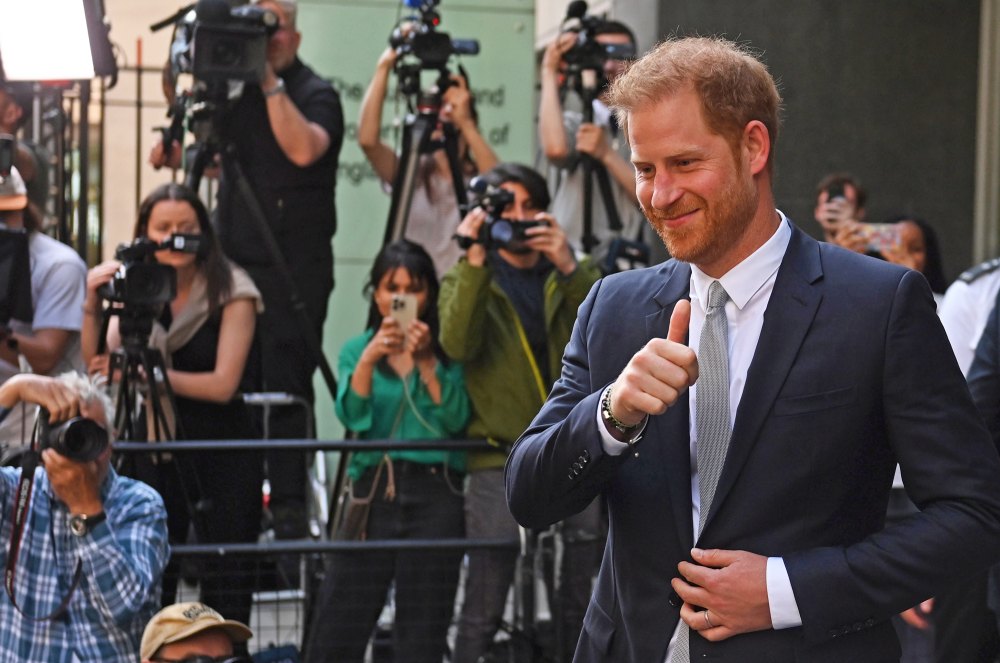 Prince Harry Is All Smiles Leaving Phone Hacking Trial