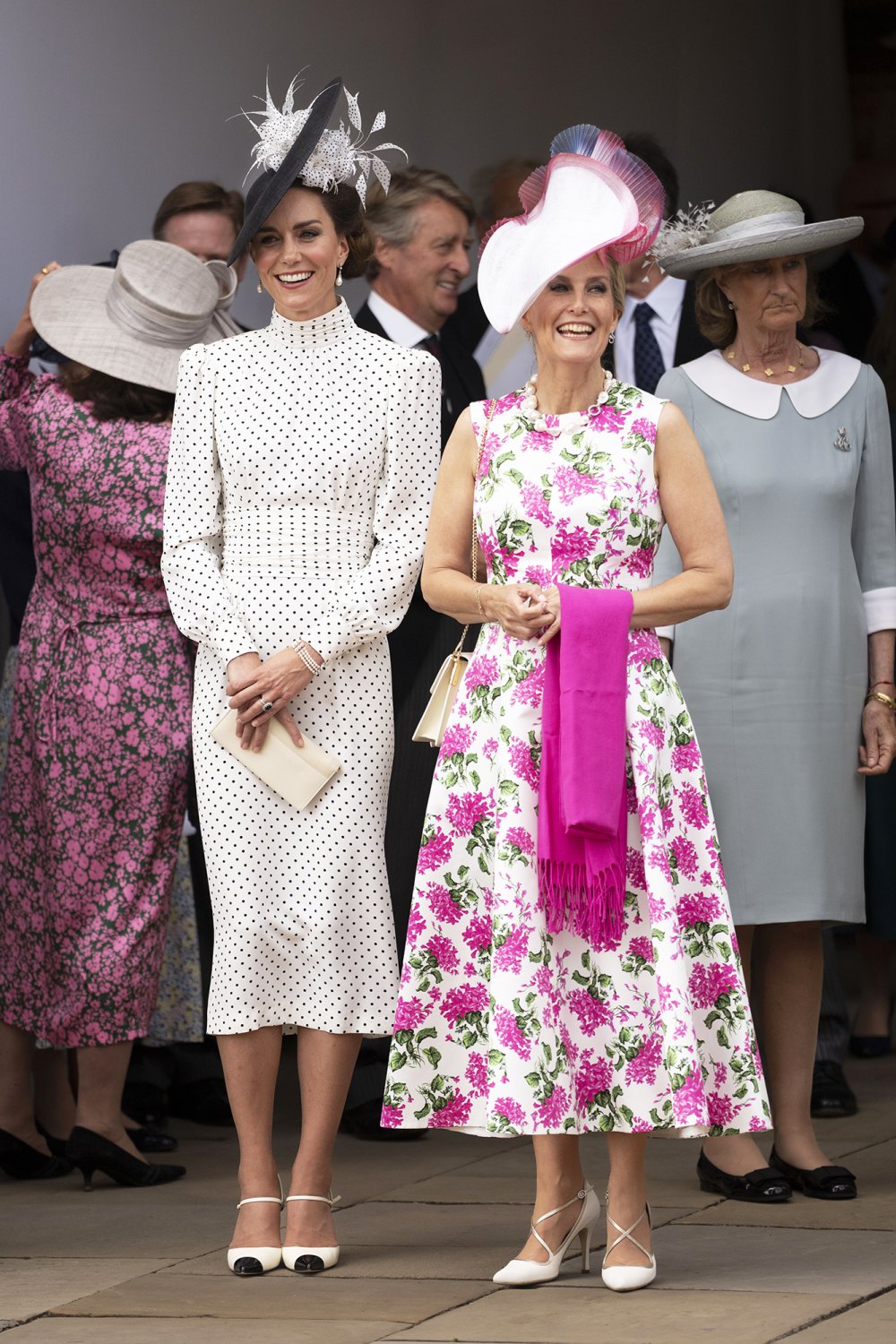Kate Middleton Wears Polka Dot Dress for Order of the Garter: Pics ...