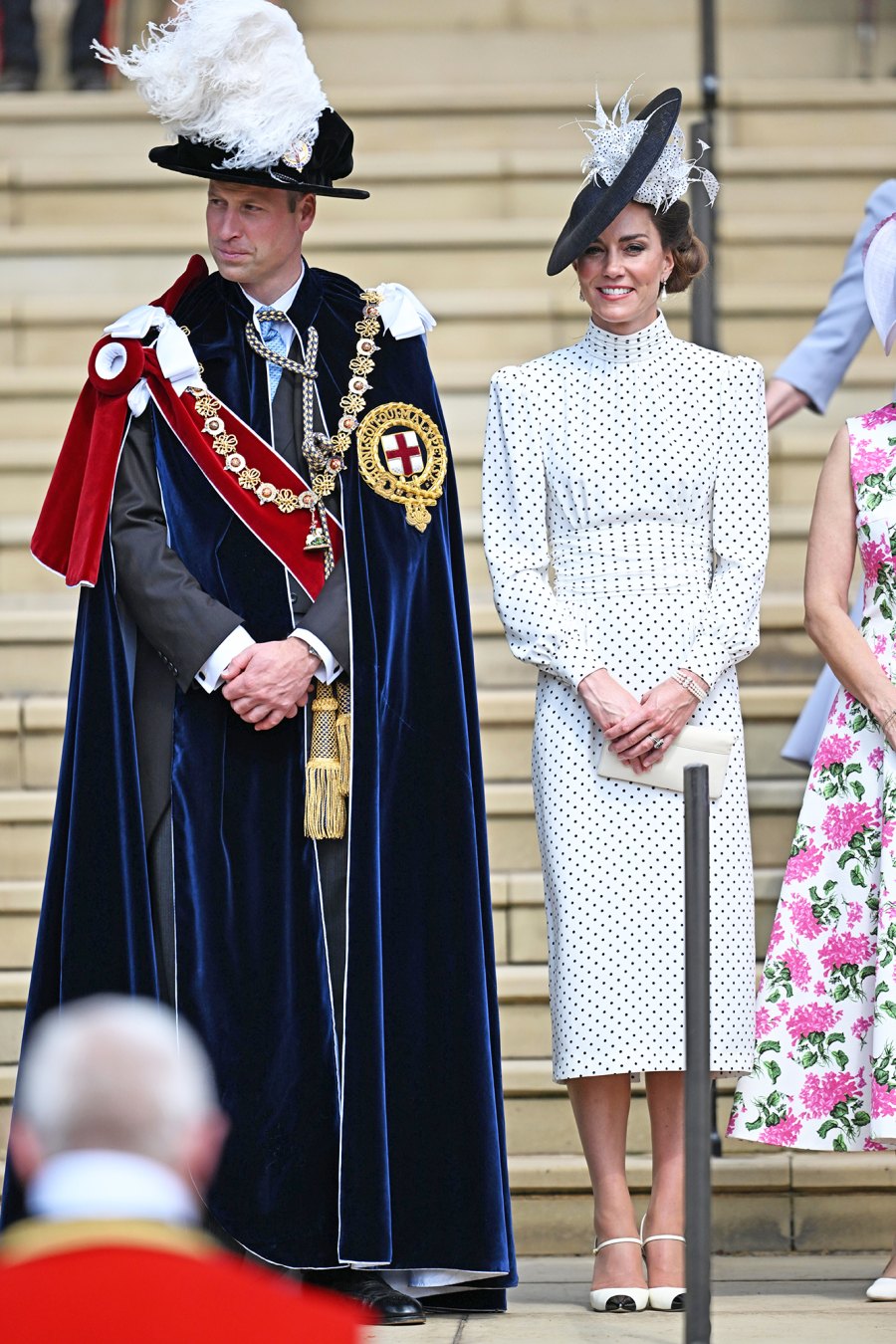 Princess Kate Looks Radiant in White While Attending the Order of the Garter Service