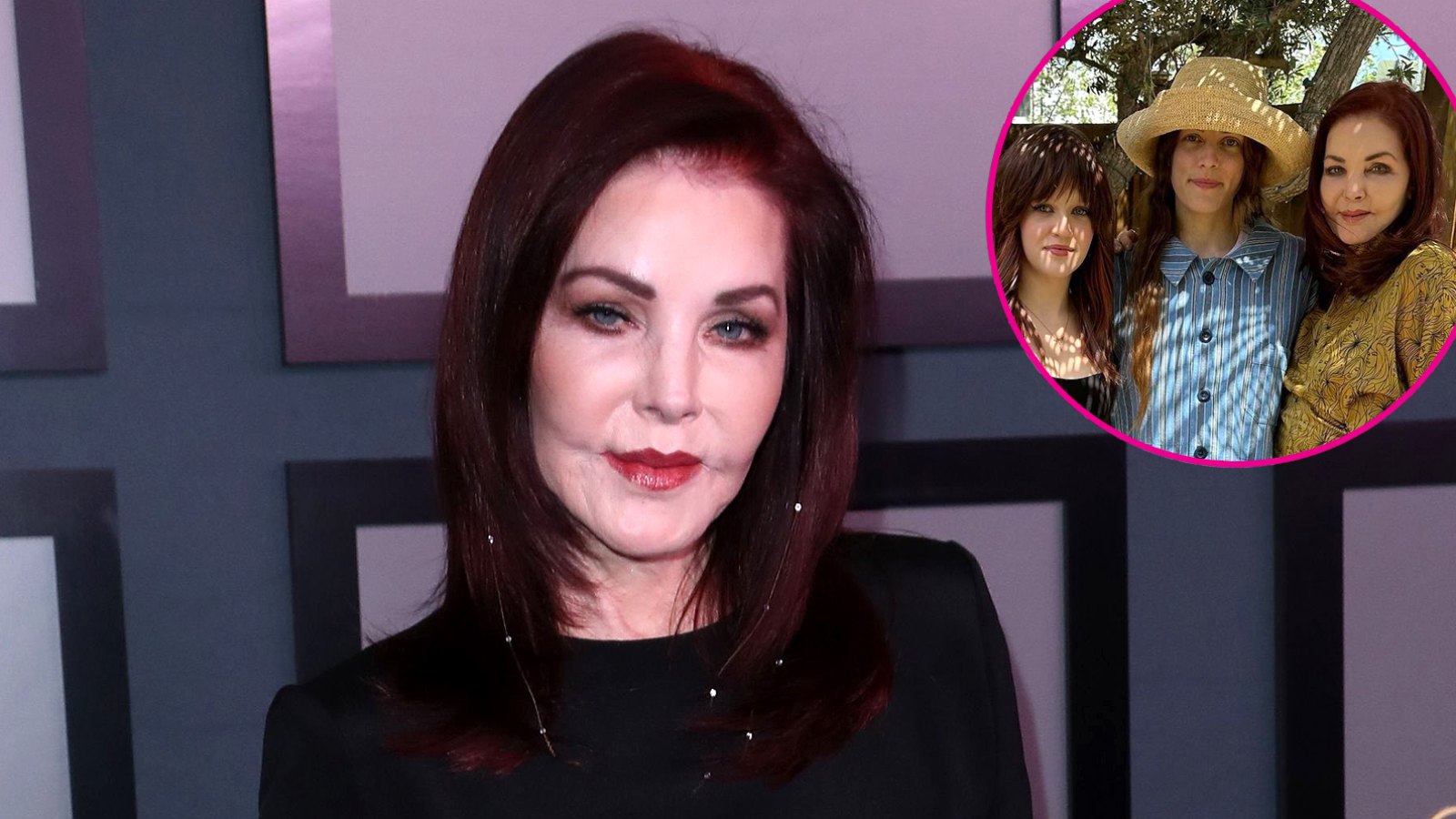 Priscilla Presley Poses With Granddaughters Riley Keough - Harper and Finley After Settling Trust Battle