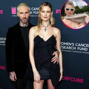 Promo Behati Prinsloo Shares Photo of Her Breast-Feeding 3rd Baby With Adam Levine