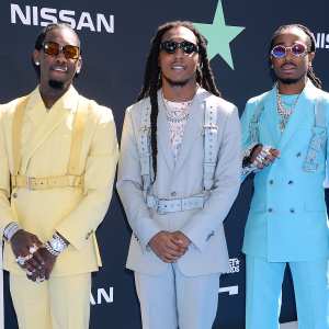 Quavo and Offset Reunite For Surprise Takeoff Tribute at 2023 BET Awards
