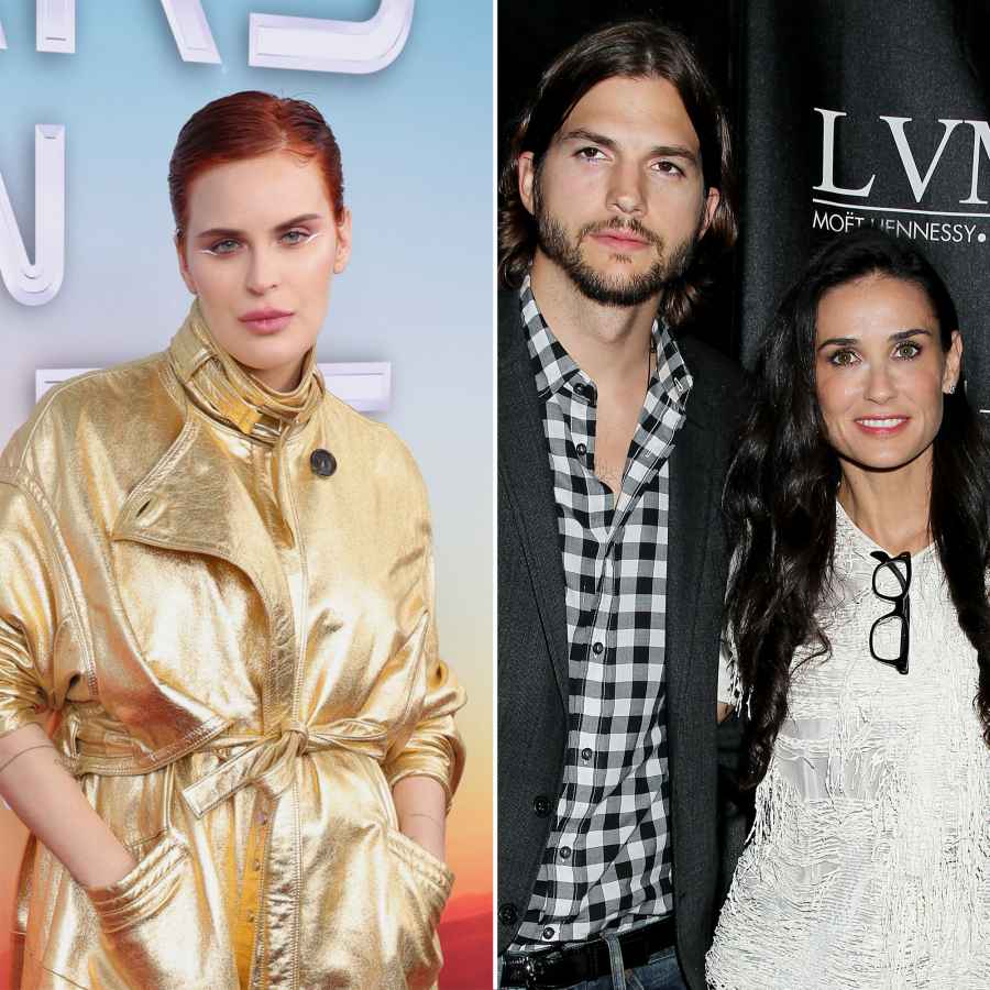 Rumer Tallulah and Scout Willis and Ashton Kutcher-s Quotes About Each Other