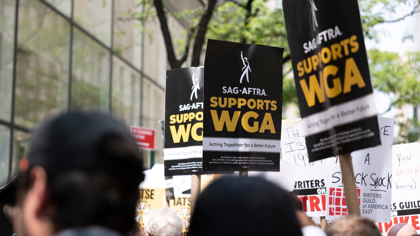 NYC: Writers Guild Of America Strike