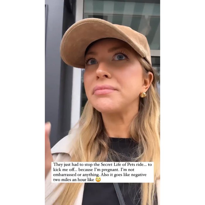 Stassi Schroeder Says She Was Kicked Off Universal Studios Ride Because of Pregnancy