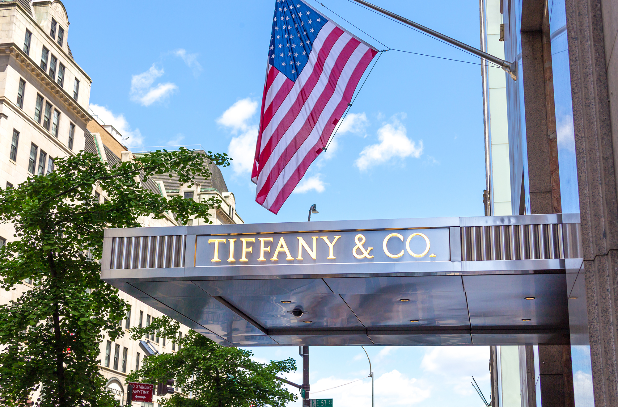 Tiffany Store Opening Fire