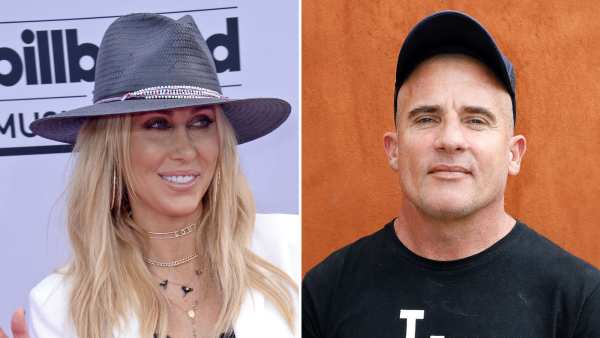 Tish Cyrus Celebrates Tishelorette With Dominic Purcell