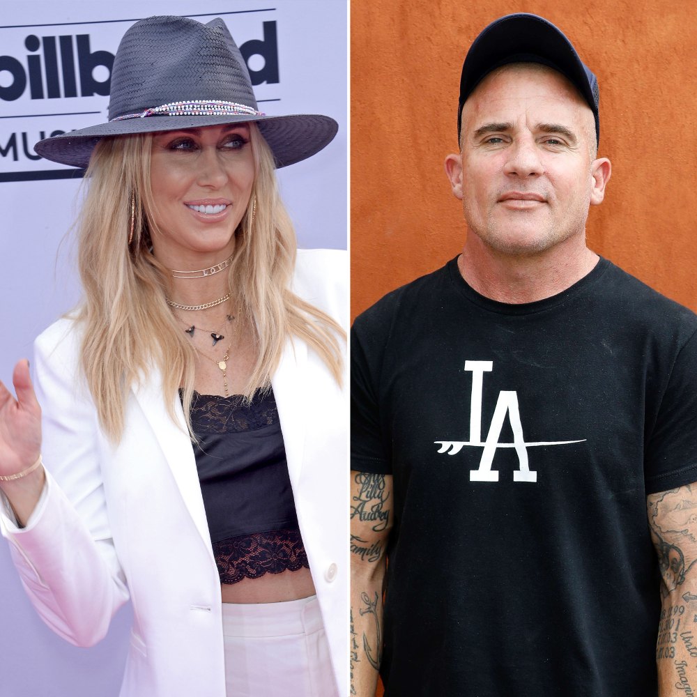 Tish Cyrus Celebrates Tishelorette With Dominic Purcell
