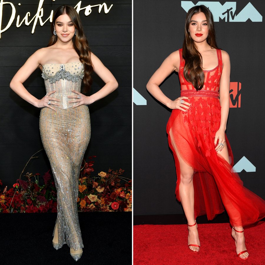 Feature - See Hailee Hailee Steinfeld’s Sultry Fashion Evolution: From Cutout Couture to Monochrome Ensembles
