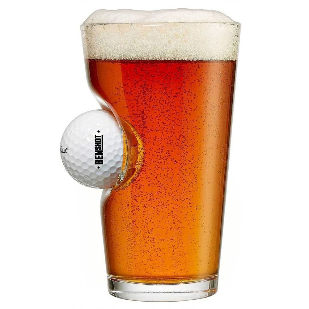 golf pint glass