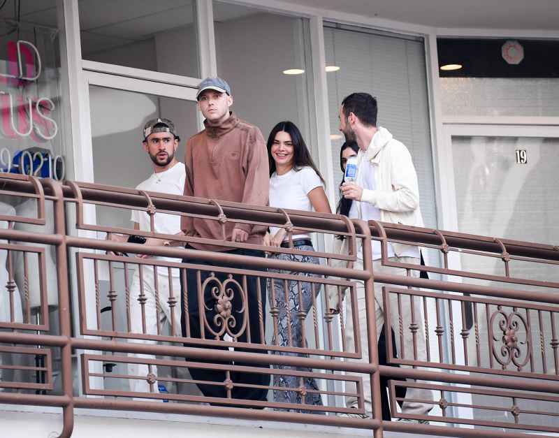 kendall-jenner-snake-print-pants-bad-bunny-sushi-night