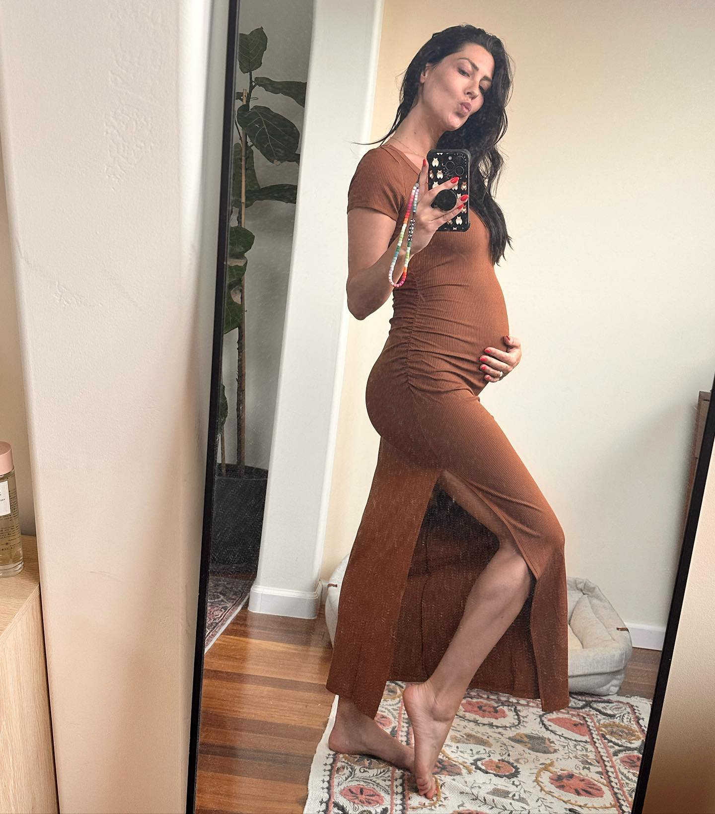 Pregnant Celebrities Showing Baby Bumps in 2023 Photos