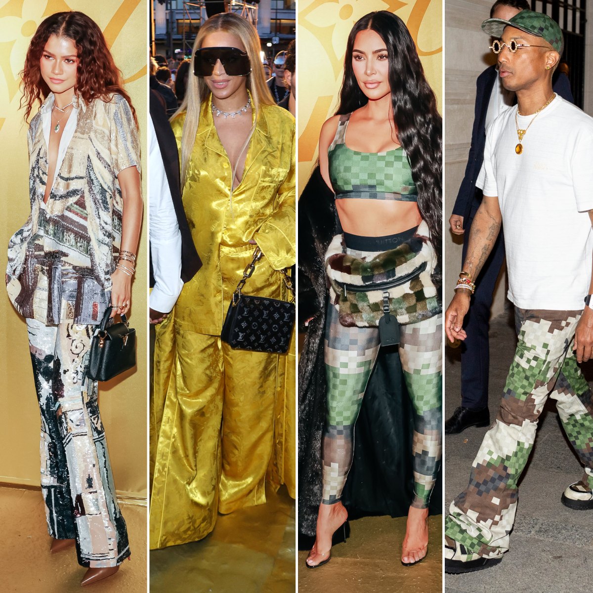 Pharrell Williams' Louis Vuitton Fashion Show Brings Out Celebs in