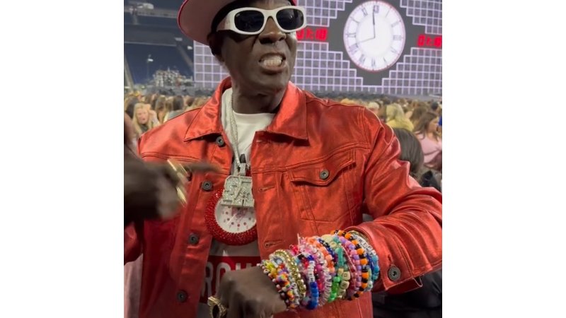 taylor swifts eras tour every celebrity attendee flavor flav 01