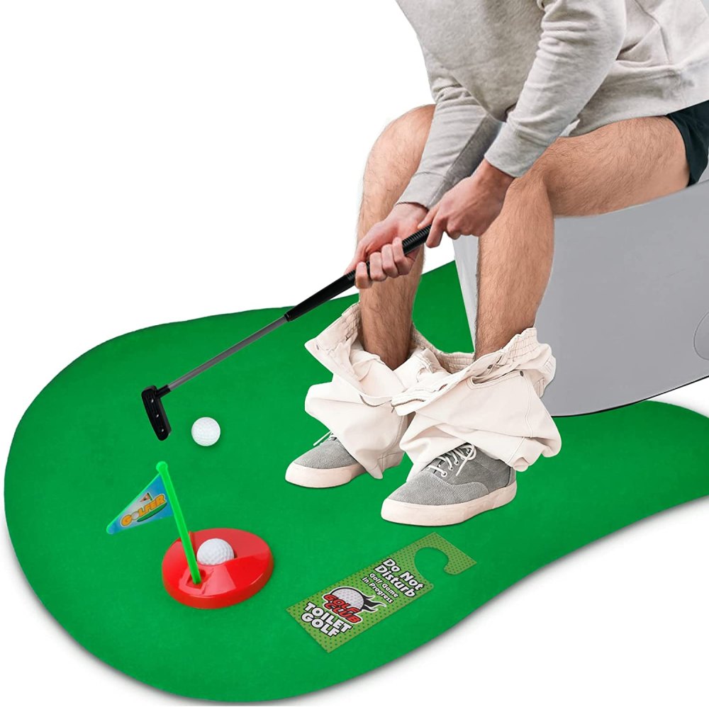 toilet golf game