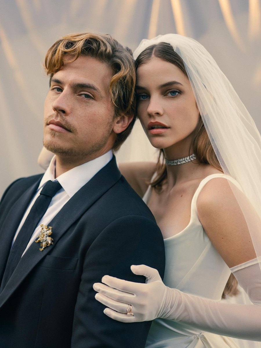 2 Reduster Dylan Sprouse and Barbara Palvin Wedding Album Vogue