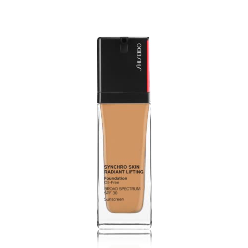 Shiseido Synchro Skin Radiant Lifting Foundation SPF 30, 360 Citrine - 30 mL - Medium-to-Full, Buildable Coverage - 24-HR Hydration - Transfer, Crease & Smudge Resistant - Non-Comedogenic