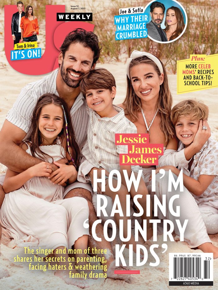 2332 Us Weekly Cover Jesse James Decker Jessie James Decker on Motherhood Facing Haters and Weathering Family Drama Cover Story