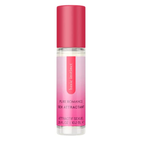 Pure Romance Basic Instinct Pheromone Perfume for Women and Men | Travel-Ready Pheromone Oil With Effortless Roll On Application | .35 Fl Oz