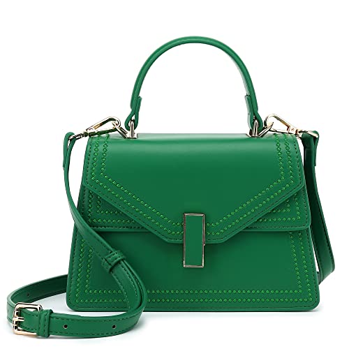 Scarleton Top Handle Satchel Purses for Women, Shoulder Bag Purse, Crossbody Bags for Women, Handbags for Women Mini, H208313 - Green