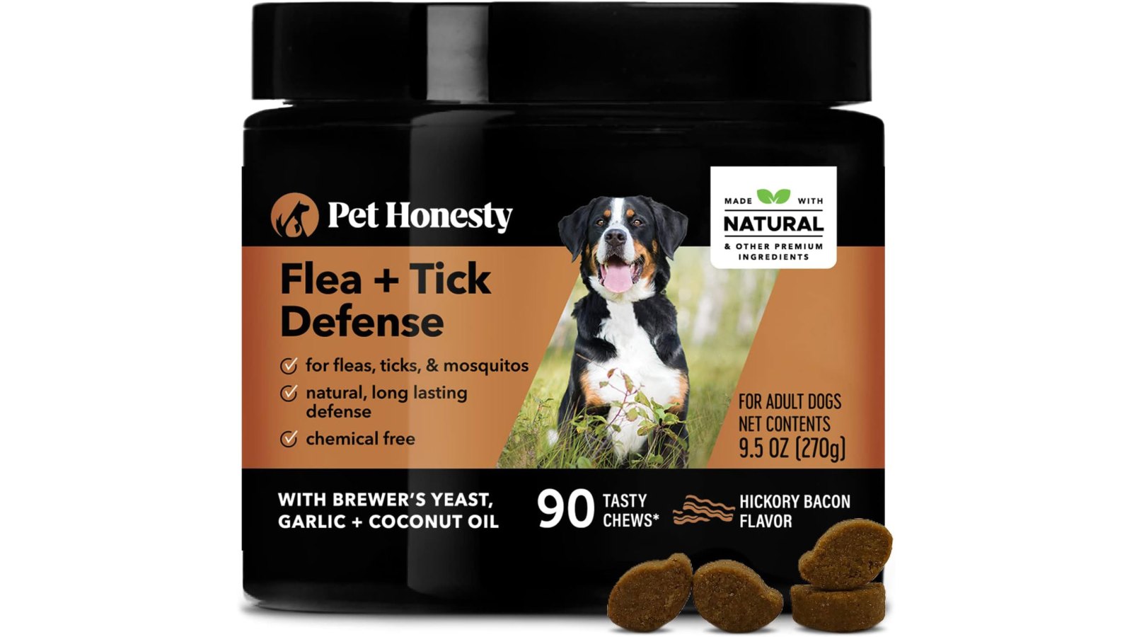 Pet Honesty Flea & Tick Support Supplement (3)