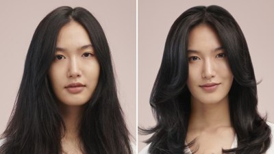 Dyson airwrap before and after