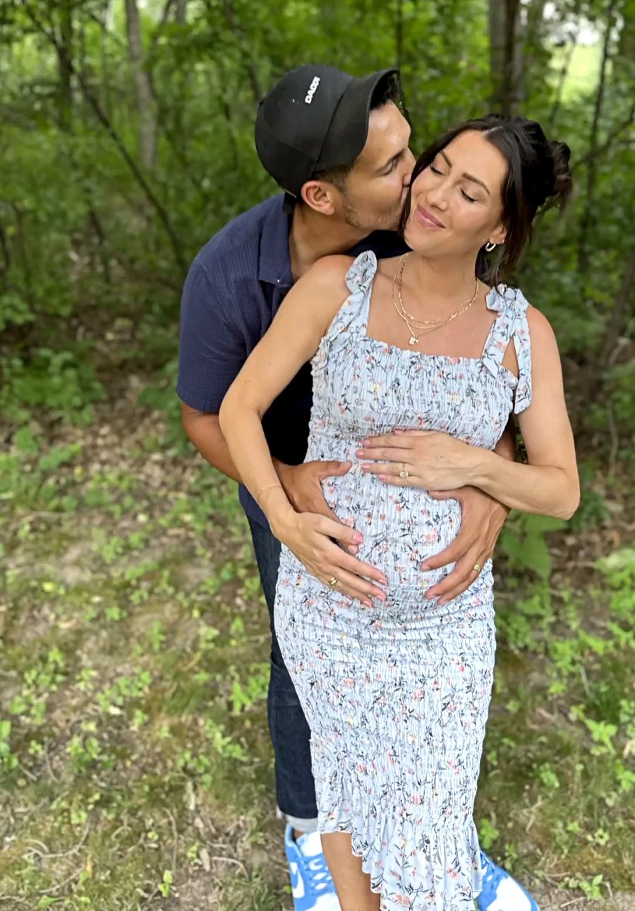 Becca Kufrin and Fiance Thomas Jacobs Toast Her Pregnancy At Sweet Minnesota Baby Shower