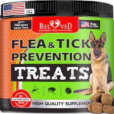 Beloved Pets Flea and Tick Prevention Chewable Pills for Dogs (2)